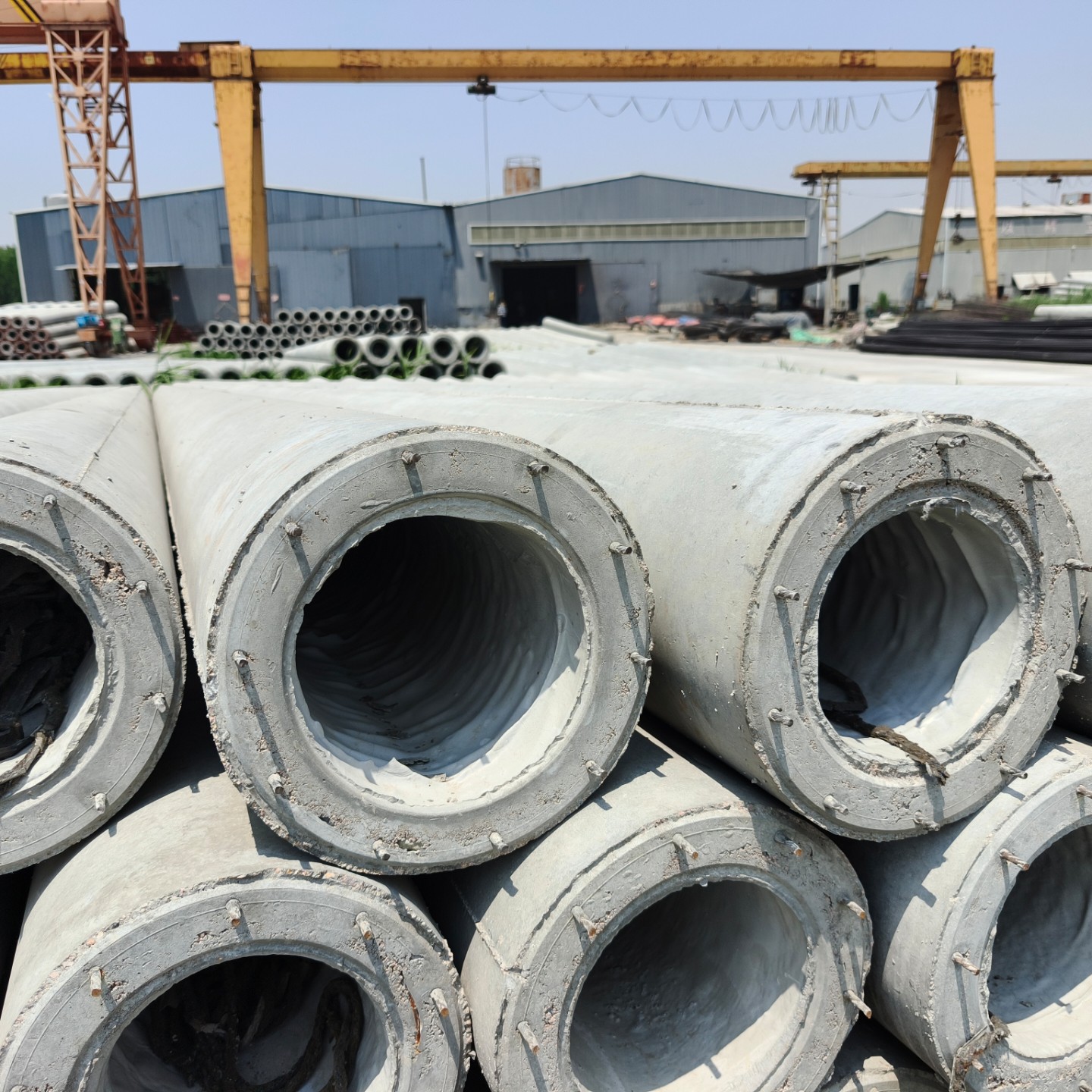 皋兰150×10米预应力水泥电线杆